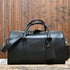 R.M. Williams Farrier Commuter Bag in black smooth-grain leather