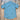 View of Sendero short sleeve pearl snap shirt in Azulado Desert Rodeo serape print