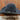 Serratelli 8X Charcoal Velvet Shovel Open Crown with 9 Line Charcoal Brown Ribbon