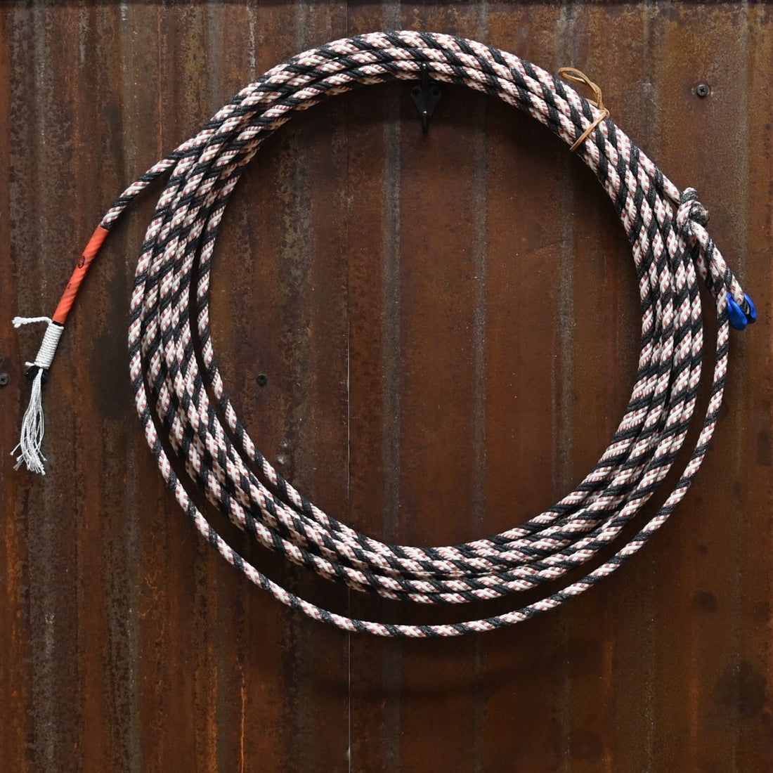 Hatch Tack waxed cotton rope 5/16″ diameter, 60′ length, assorted color patterns