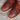 Nutted Calf Ladies 16" Buckaroo Boot with Burgundy Top and Windy Seahorse Vamp view of toe