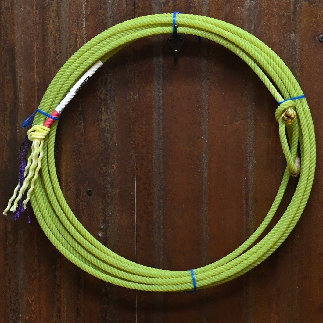 Fast Back Cure heel rope, 35-foot core 4-strand nylon/poly rope