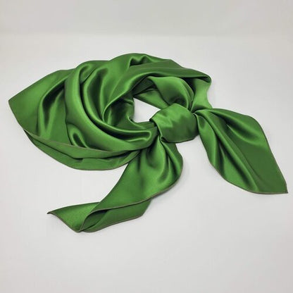 Cowboy Images prairie sage charmeuse wild rag 36x36