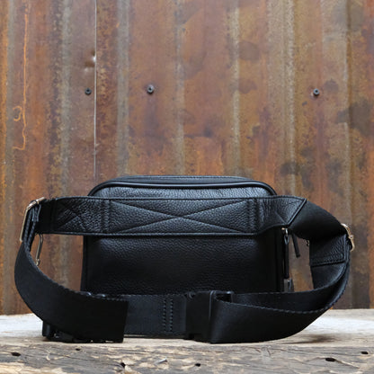 GTM Original sling waist pack cowhide leather concealed carry