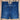 Kimes Ranch Monica Cropped Jeans in mid wash denim with high-rise cropped straight leg fit