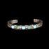View of Peyote Bird Nomad Bracelet with Turquoise