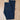 View of Kimes Ranch Betty Jeans in Blue, featuring embroidered horns on back pockets and a modest bootcut leg