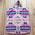 View of Pendleton Chief Joseph Pink tween hooded towel with terry lining and hood