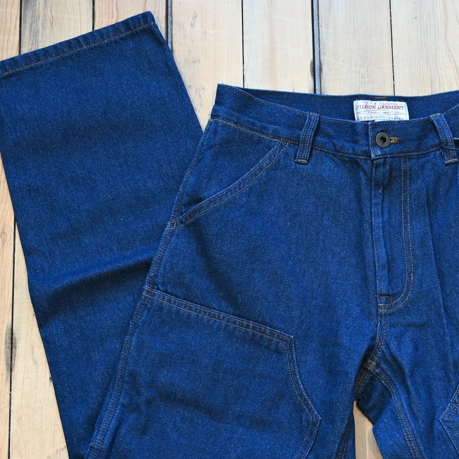 Filson Ladies 9-oz Work Jeans Dark Rinse