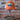 Atomic 79 Sunrise Logo Patch Trucker Hat Faded Orange/Putty (Regular)