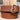 1.5" Unlined Brown Belt view of buckle