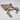 Charmeuse 3/8" White Dot on Mink Wild Rag