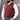 Men's Red Paisley Brocade Vest view of front