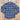 Filson Vintage Flannel Work Shirt in blue and gray multi plaid with chest pockets and button front