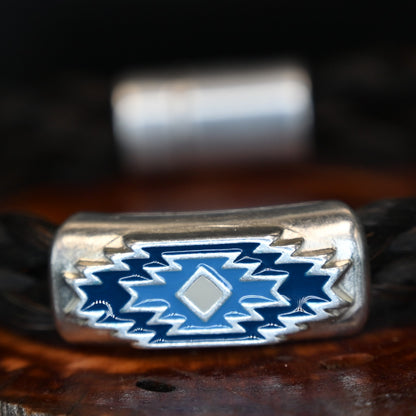 Cowboy Coll. Prescott Magnetic Clasp Bracelet view of detail