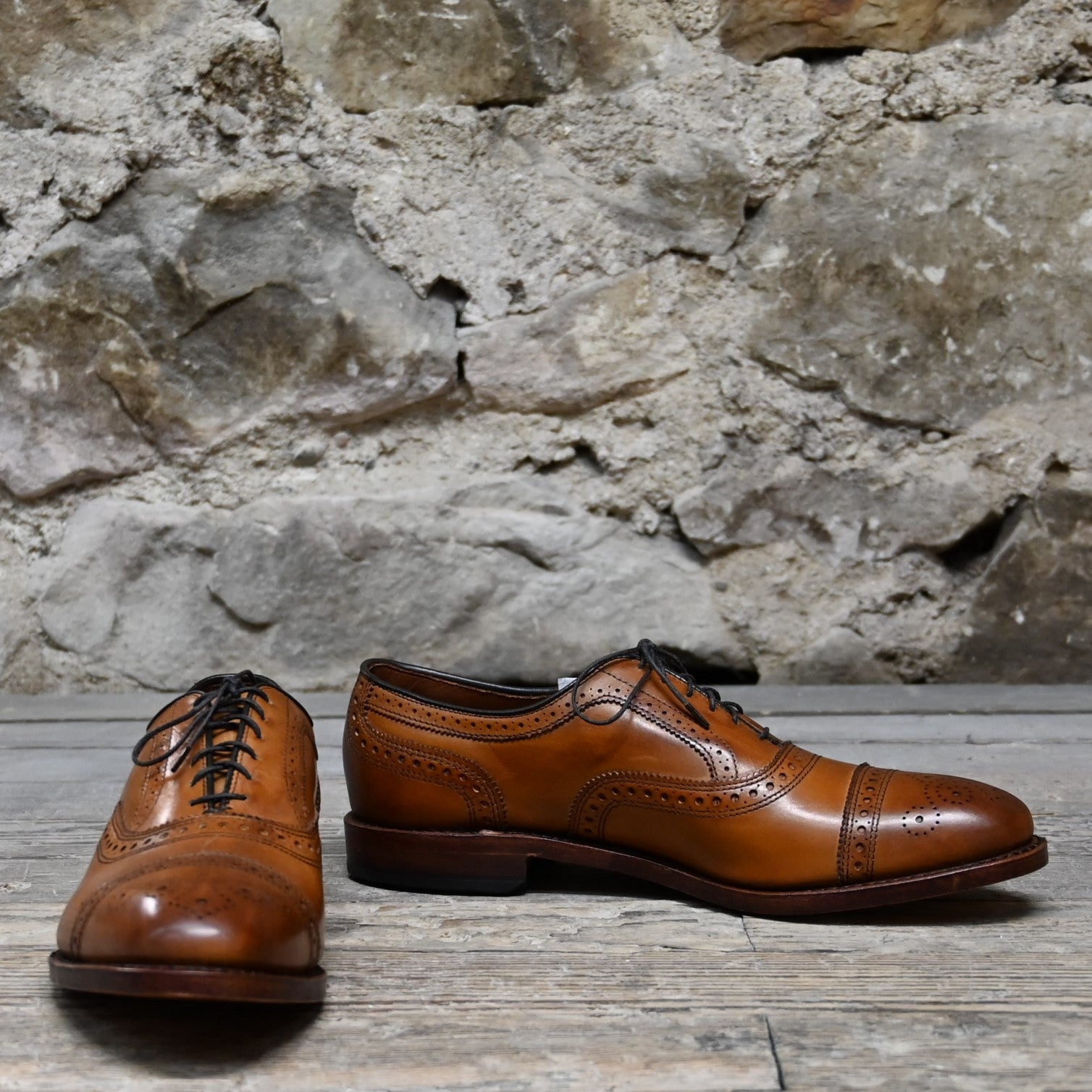 Allen Edmonds Strandmok Cap-toe Oxford – Atomic 79