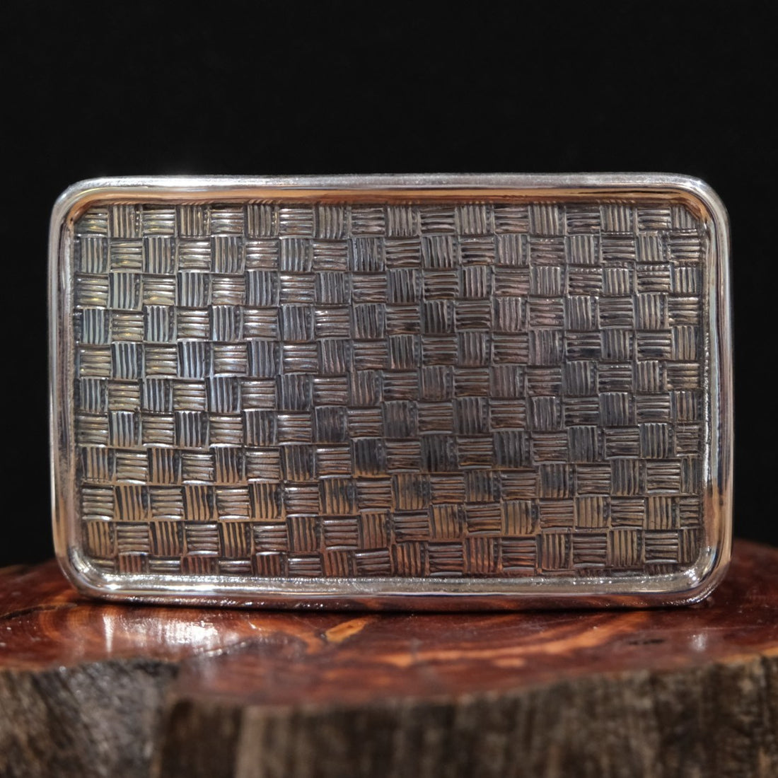 Vogt Silversmiths The Basketweave Trophy Buckle