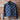 Filson Ladies Colchuck Short Jacket in Navy/Sage Jacquard featuring an intricate graphic pattern and waist-length design.