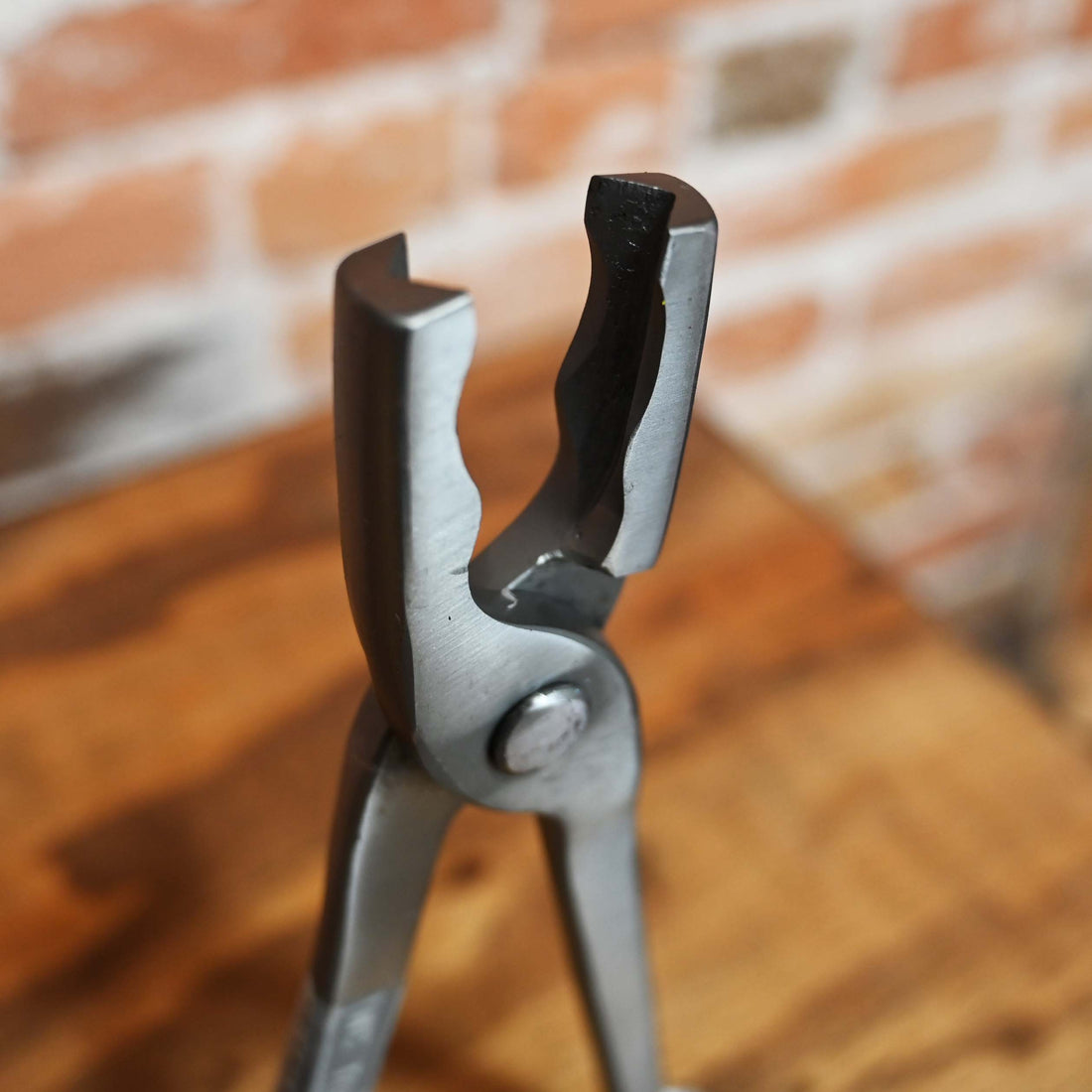 NC 1/2 V Bit Bolt Tong view of close up