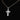 Vogt San Angelo cross pendant in sterling silver with engraved detailing and smooth silver border