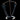 JT Silversmiths Blue Steel Rein Chains with Fancy Swivel Center & S-Hook (12")