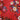 Cowboy Images Charmeuse Bouquet Red 44x44