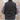 View of Filson Lined Mackinaw Wool Work Vest in Dark Spruce and Charcoal featuring zipper-front closure, wool-blend rib-knit collar, and multiple pockets