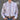 View of Rodeo Blanket pink and light grey striped Western snap shirt with mesh back vent and chest pockets