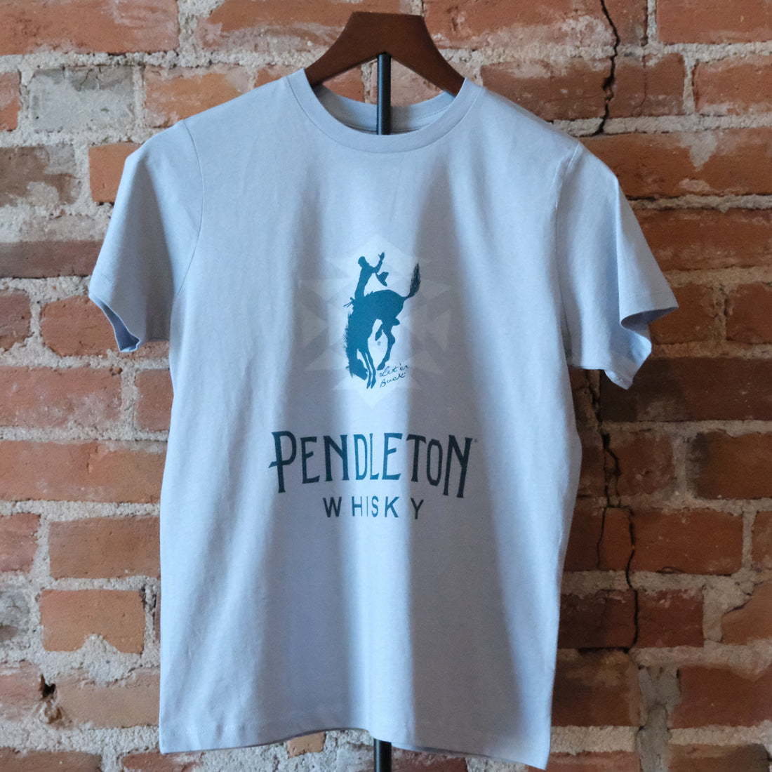 Pendleton Women’s Pendleton Whisky Graphic Tee in light color with whiskey graphic