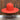View of front of hat