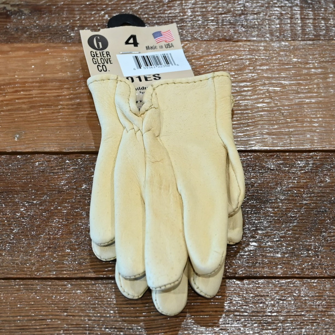 Geier Gloves children’s lightweight deerskin glove with elastic back