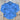 View of Rockmount men’s stonewashed denim Western shirt with blanket stitch detailing and snap front