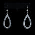Vogt Silversmiths Blair Wild Rider sterling silver teardrop earrings with beadwork