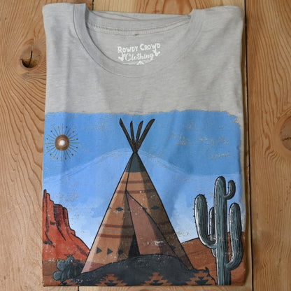 Buffalo Bend Tee view of tee