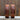 Don Orrell 2" Red Cedar Overshoe Oxbow Stirrups