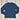 Filson Waffle Knit Thermal Crewneck in navy cotton with waffle texture and rib-knit cuffs