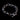 Rubio Enterprises Sterling Silver Interlocking Circle Toggle Link Bracelet