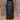 Scully Leather Fringe Hem Leather Skirt