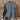 Schaefer ladies heather grey wool arena jacket with Western yoke and two-way zipper