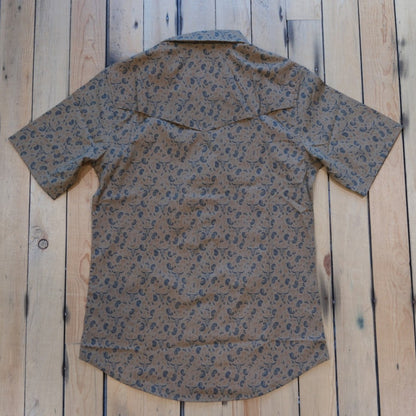 Schaefer Outfitter Short Sleeve Rambler Pearl Snap - Shiner