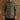 View of Pendleton men’s wool Weston Pawpine shirt in green and brown plaid with elbow patches