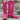 View of Macie Bean 15" hot pink suede boot with almond toe and Citygirl heel