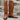 Olathe 17" tall leather polo style boot with brown mule vamp