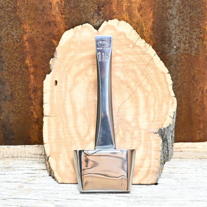 Weaver Master Tool 1 ½-inch oblong leather punch, hand-forged polished steel