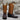 Nutted Calf Cognac Bison Boot on Custom "Duke" Last