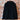 Morris Kaye black Kalgon lamb fur jacket with four front closures and two front pockets size medium