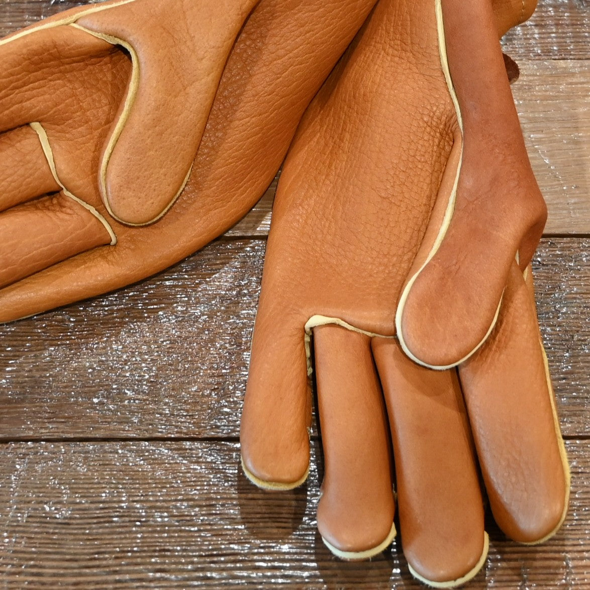 Geier Gloves heavy weight bison work gloves with snap back