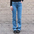 Wrangler X Lainey Wilson Ladies Mae boot cut denim jean