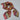 Cowboy Images Charmeuse Diamonds Pink Gold Wild Rag