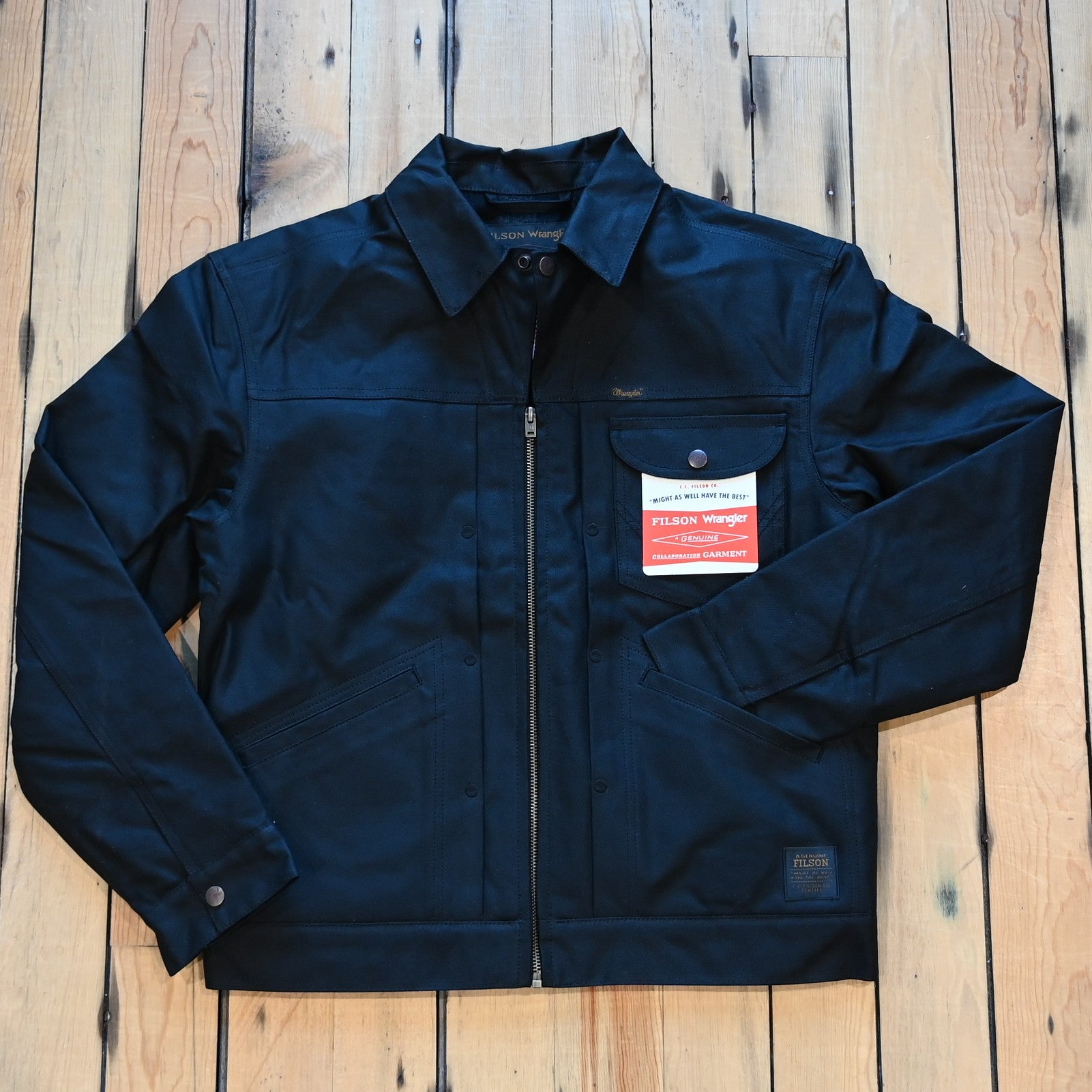 ◆ FILSON Wジップアップブルゾン　フィルソン　carhartt Wrangler Filson x Wrangler Wool Lined Adventure Jacket - Tan